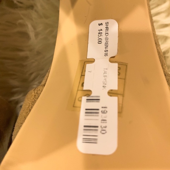 Sole Child Tan & Faux Snakeskin Platforms Size 7 - Picture 5 of 7